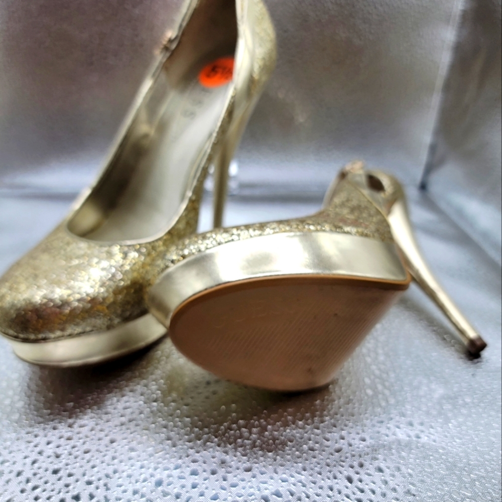 Gold Glam Heels - Picture 3 of 3